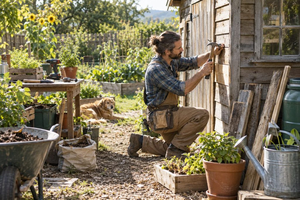 Bricolage maison jardin : construire un habitat plus vert au quotidien